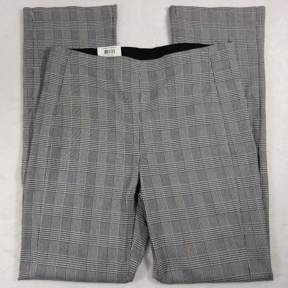 INC International Concepts Plaid Bootleg Trousers
